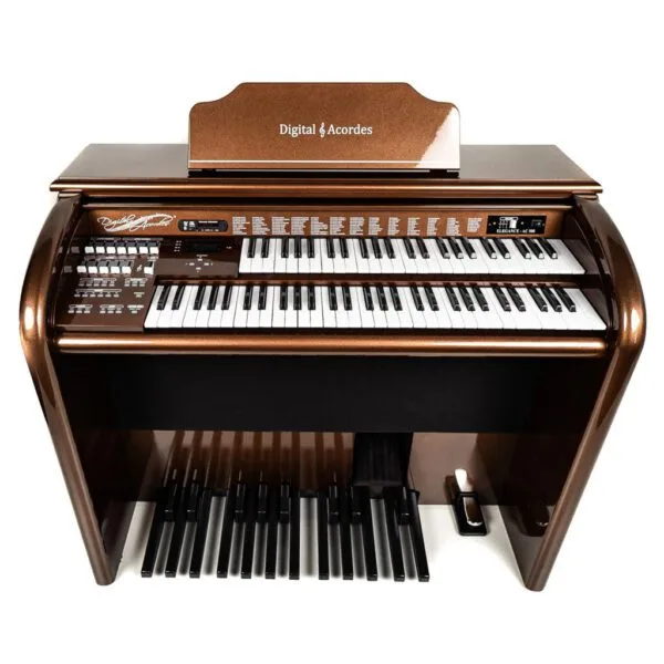 Órgão Digital Acordes Top Elegance  AC500 Bronze
